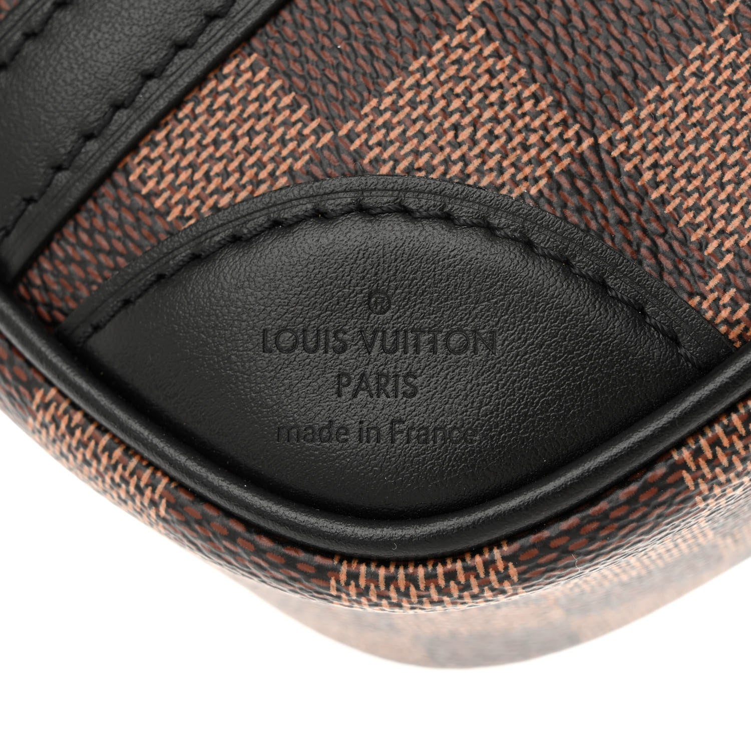 Louis Vuitton Damier Ebene Valisette Souple BB Black 6 of 11