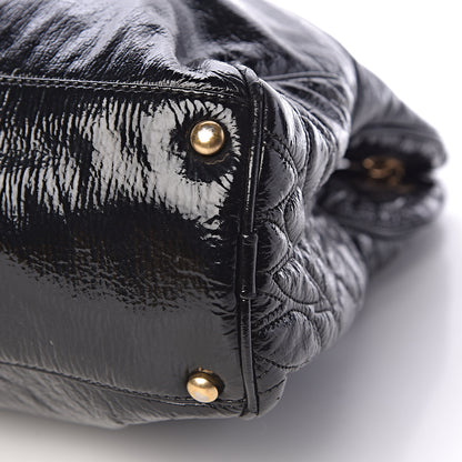 Chanel Vinyl Rodeo Tote Black 9 of 10
