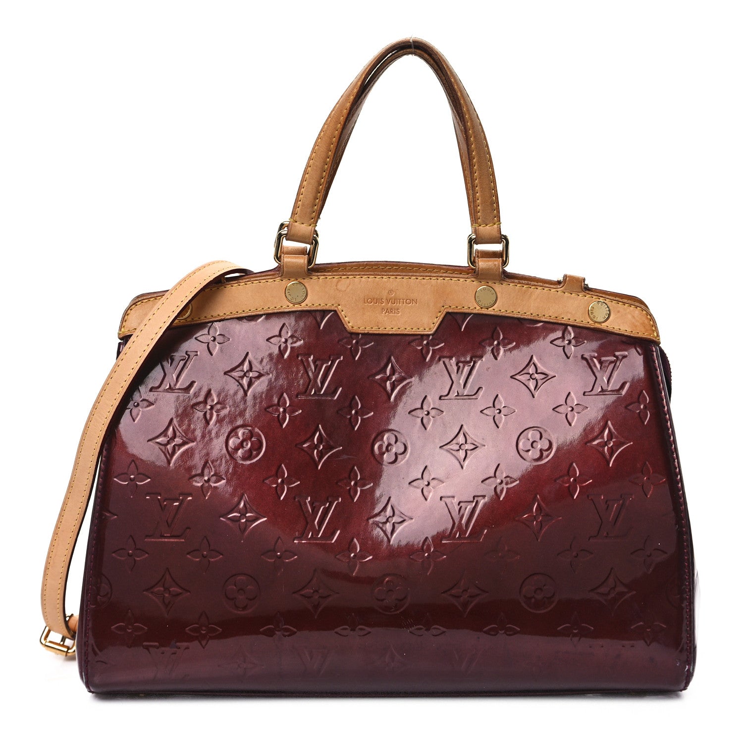 Louis Vuitton Vernis Brea MM Amarante 1 of 10