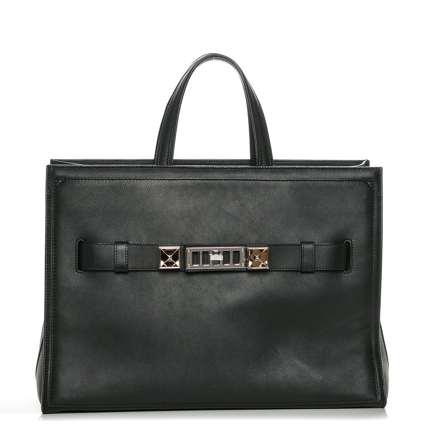Calfskin Large PS11 Tote Black