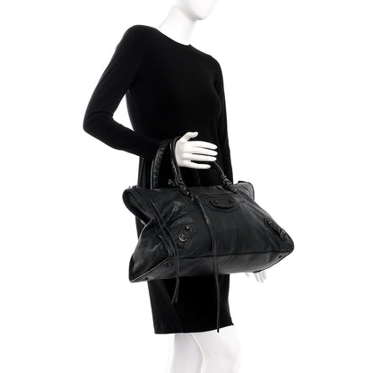 Balenciaga Agneau Classic Hardware Work Black 2 of 11