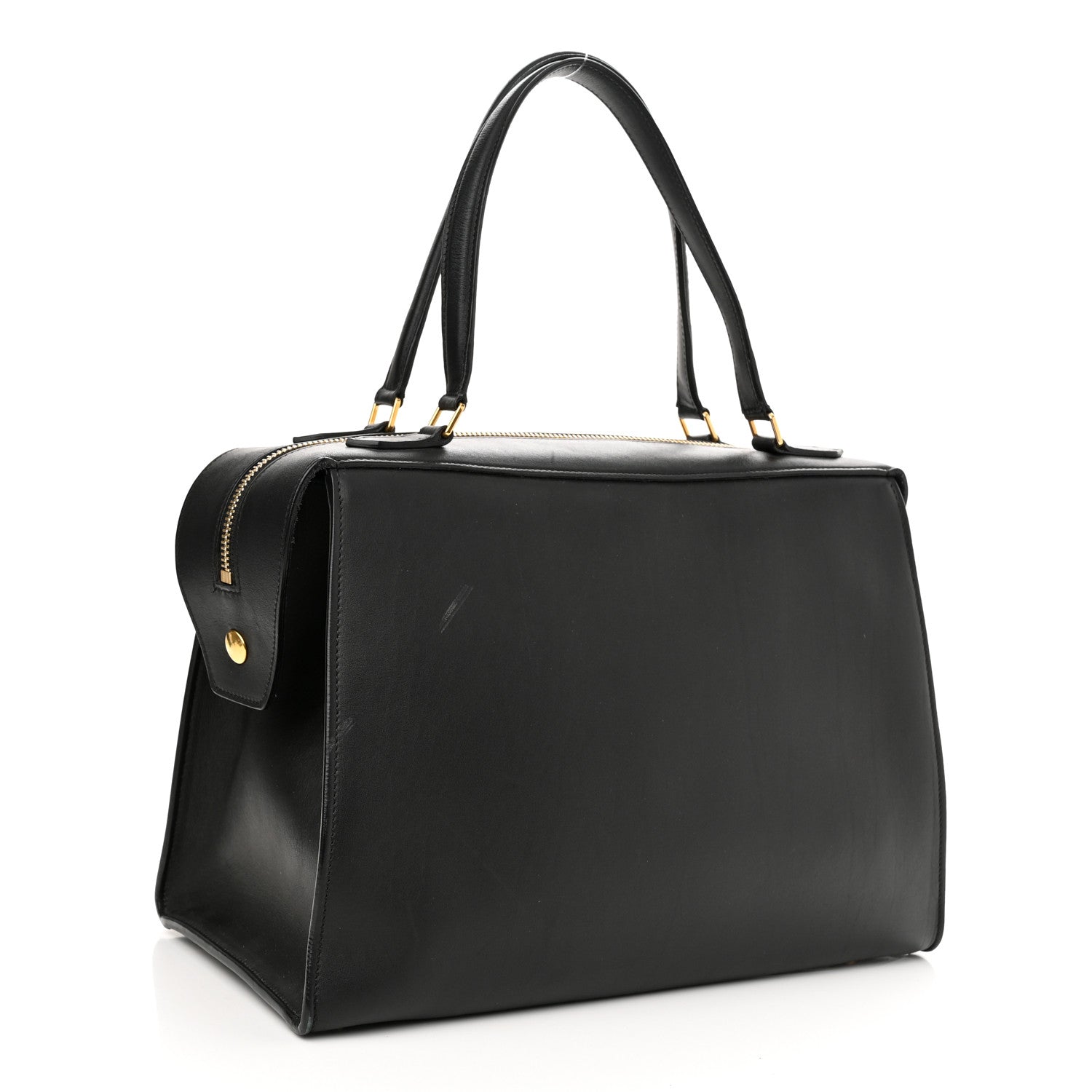Celine Smooth Calfskin Small Ring Bag Black 2 of 11