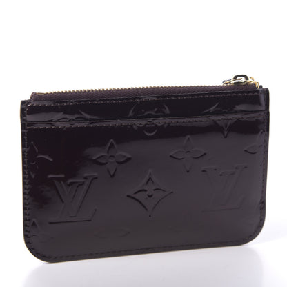 Louis Vuitton Vernis Key Pouch Amarante 3 of 7