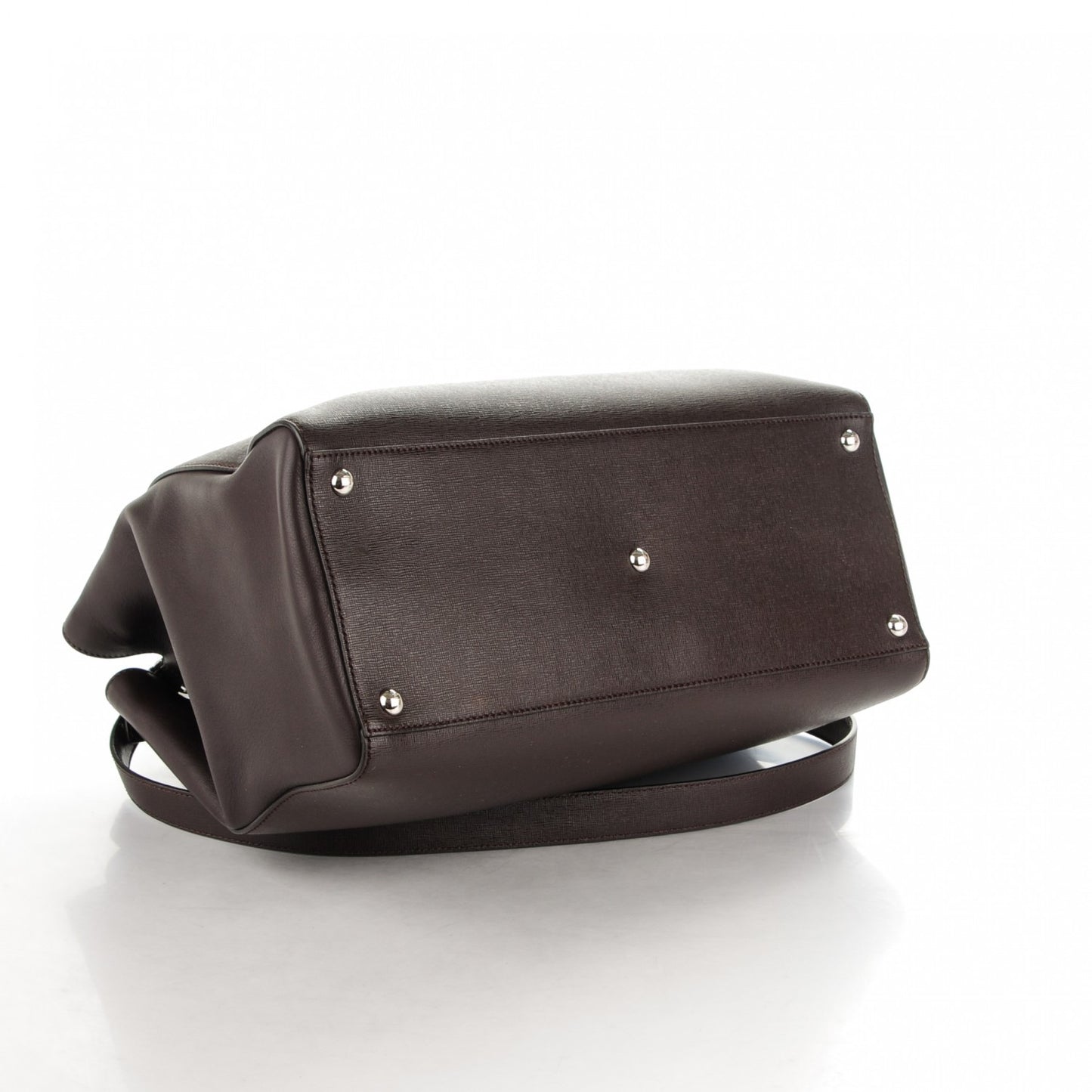 Vitello Elite Regular 2Jours Tote Caffe Noir