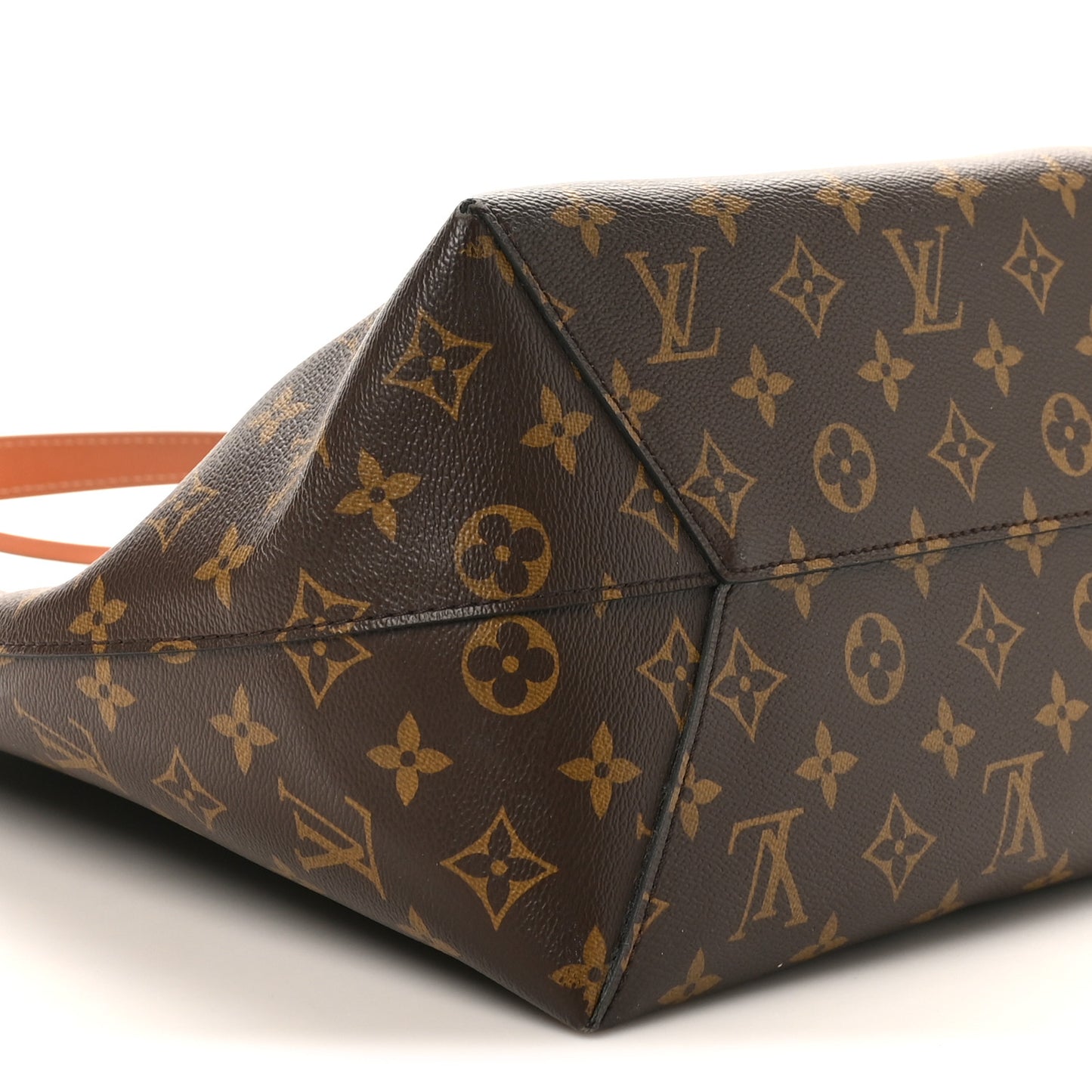 Monogram Flower Hobo Caramel