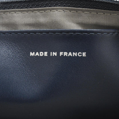 Chanel Caviar Half Moon Wallet On Chain Navy 10 of 11