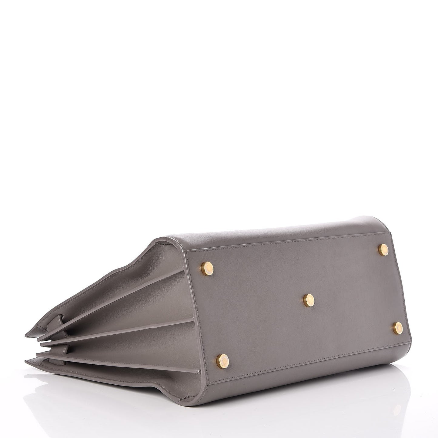 Calfskin Large Sac De Jour Carryall Grey