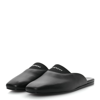Givenchy Calfskin Dune Bedford Logo Mule Slides 36 Black 4 of 13