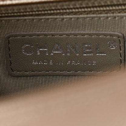Chanel Metallic Caviar Quilted New Medium Boy Flap Copper 6 of 12