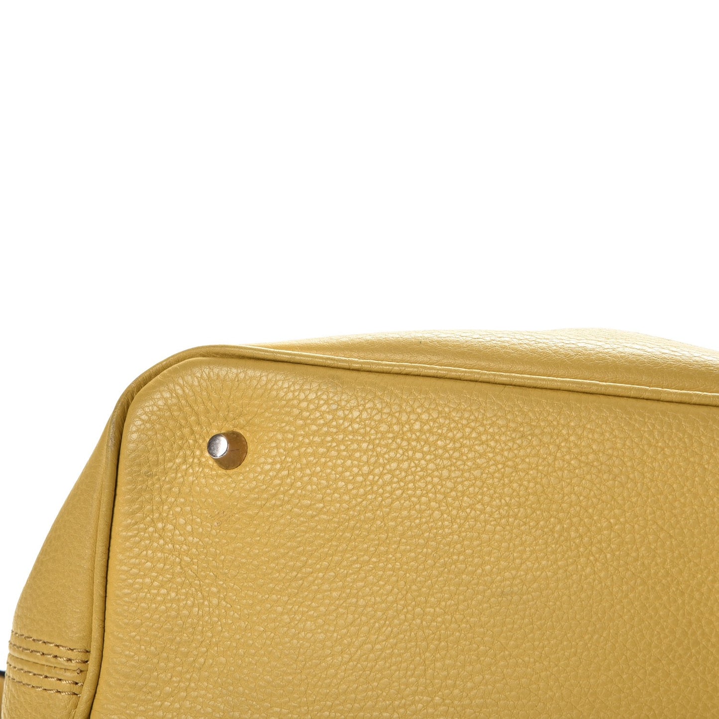 Grainy Calfskin Medium Susanna Hobo Bright Straw