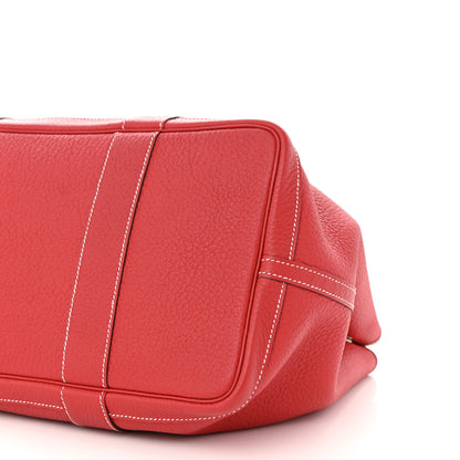 Hermes Negonda Garden Party 36 MM Rouge Casaque 10 of 11