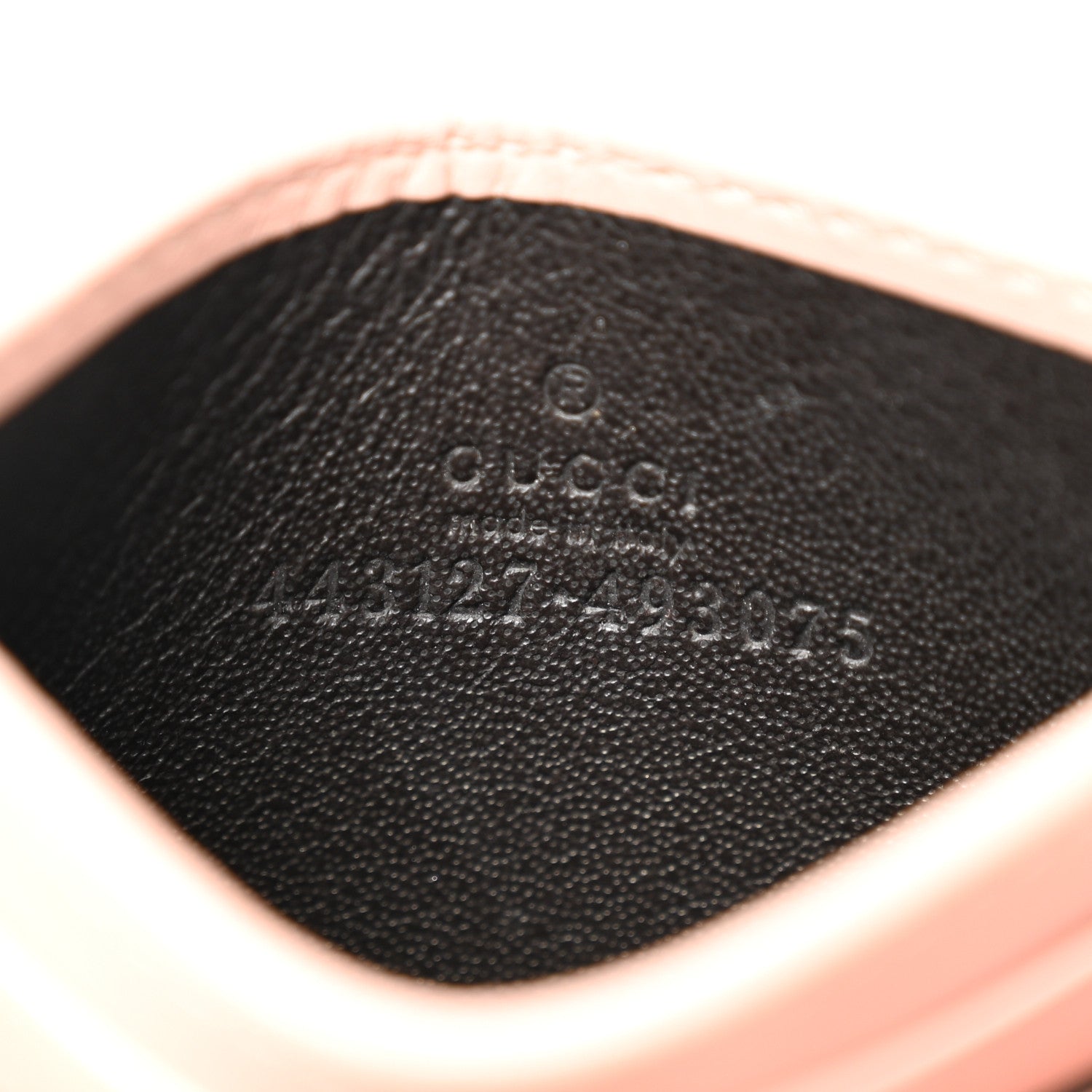 Gucci Calfskin Matelasse GG Marmont Card Holder Perfect Pink 6 of 6