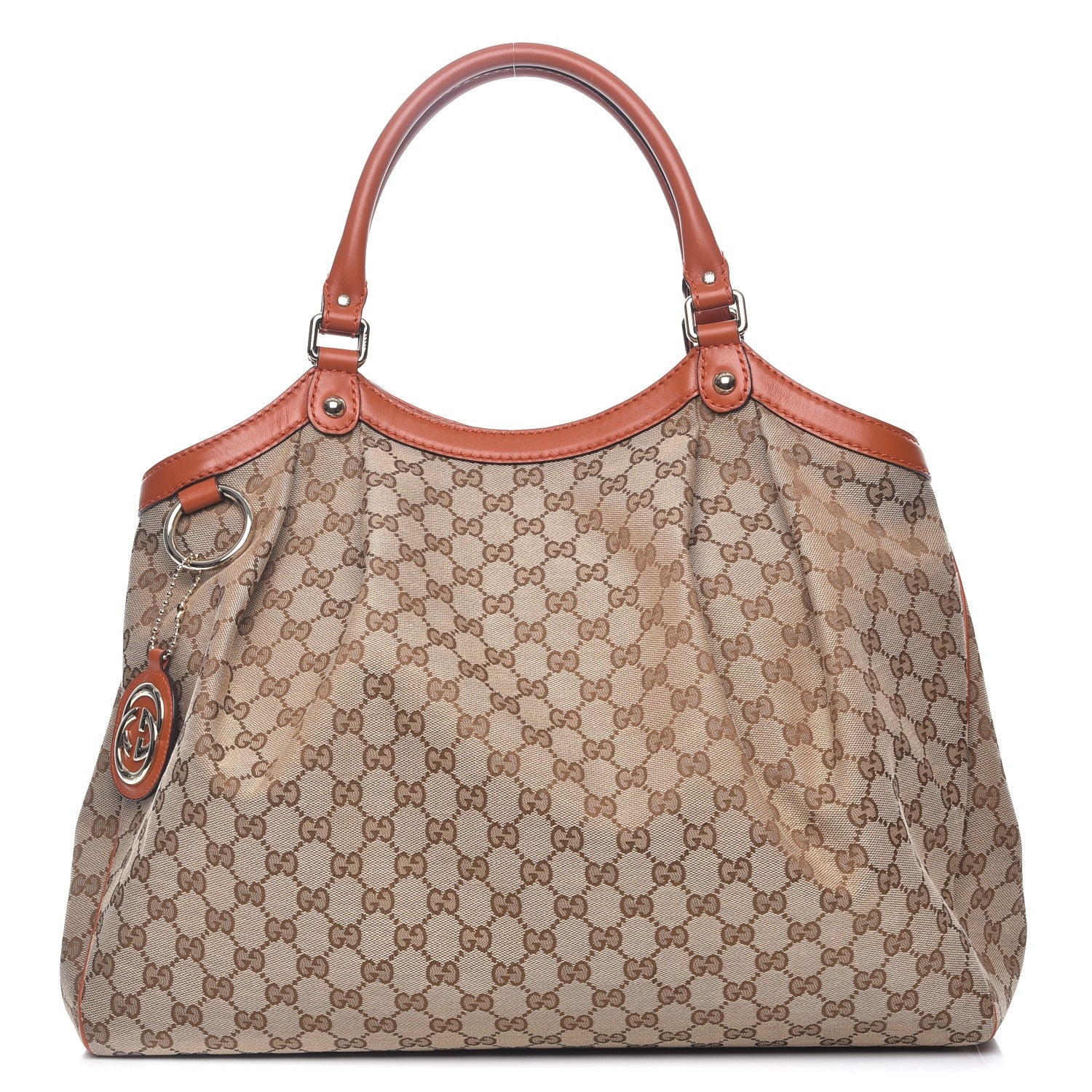 Gucci Monogram Large Sukey Tote Orange 1 of 7