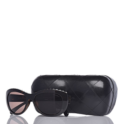 Chanel Freshwater Cultured Pearl Butterfly Sunglasses 6038 H Tortoise 7 of 7
