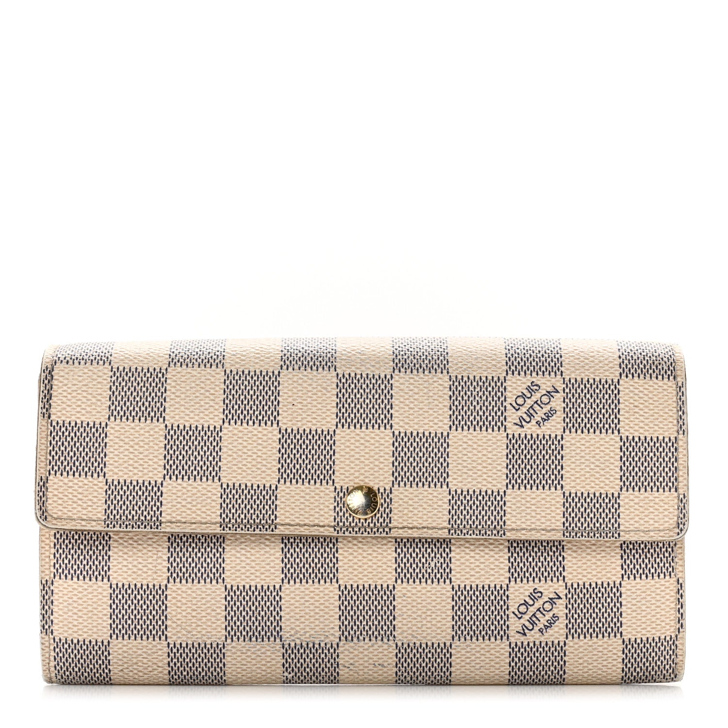 Louis Vuitton Damier Azur Sarah Wallet 1 of 12