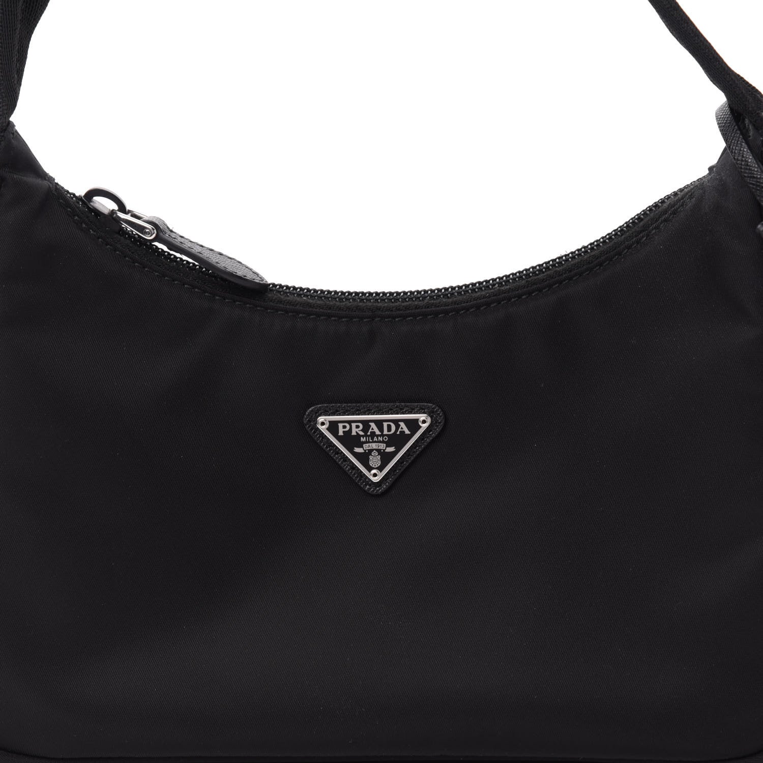 Prada Tessuto Nylon Mini Re-Edition 2000 Bag Black 11 of 11