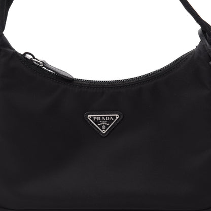 Prada Tessuto Nylon Mini Re-Edition 2000 Bag Black 11 of 11