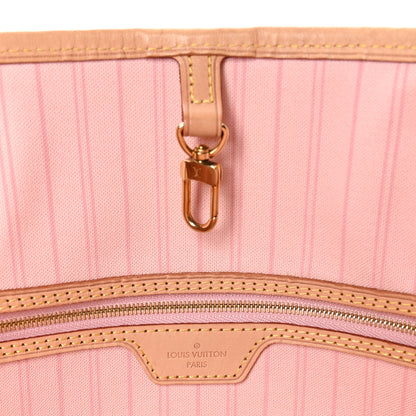 Louis Vuitton Damier Azur Neo Neverfull GM Rose Ballerine 7 of 11