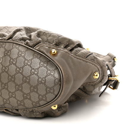 Gucci Guccissima Medium Jockey Tote Grey 10 of 11