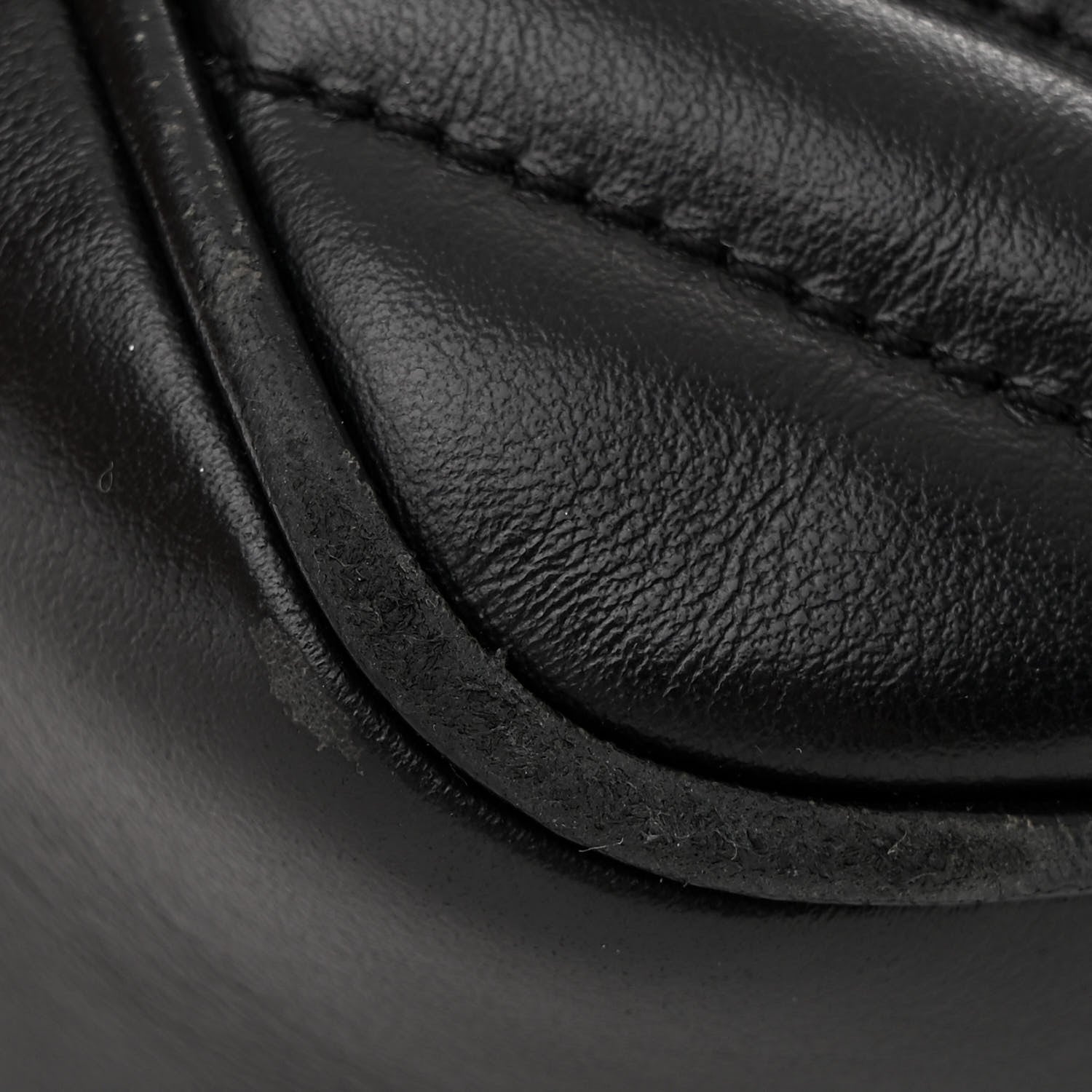 Saint Laurent Calfskin Matelasse Monogram Lou Camera Bag Black 11 of 15