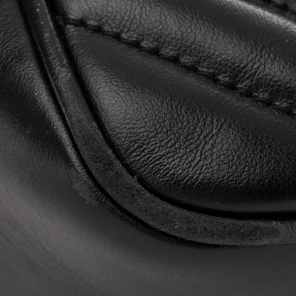 Saint Laurent Calfskin Matelasse Monogram Lou Camera Bag Black 11 of 15