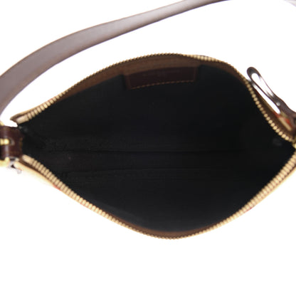 Burberry Haymarket Check Pochette Tan 5 of 12