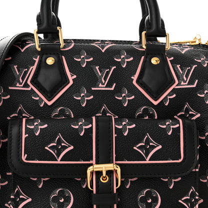 Louis Vuitton Monogram Fall for You Speedy Bandouliere 25 Black 7 of 10