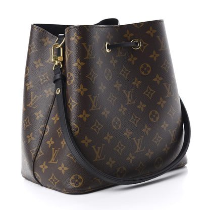Louis Vuitton Monogram Neonoe MM Black 3 of 6