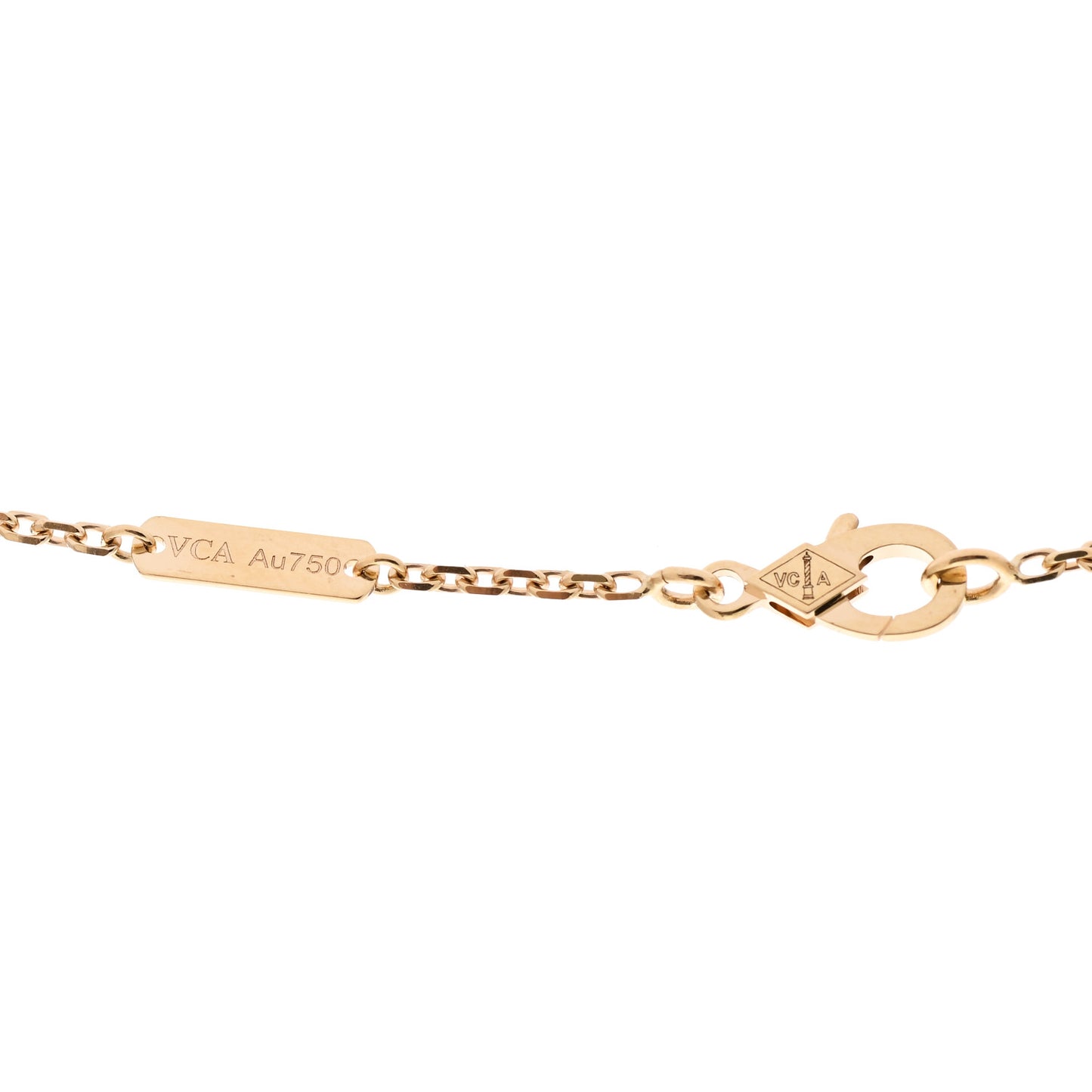 18K Yellow Gold Diamond Large Frivole Pendant Pave Necklace