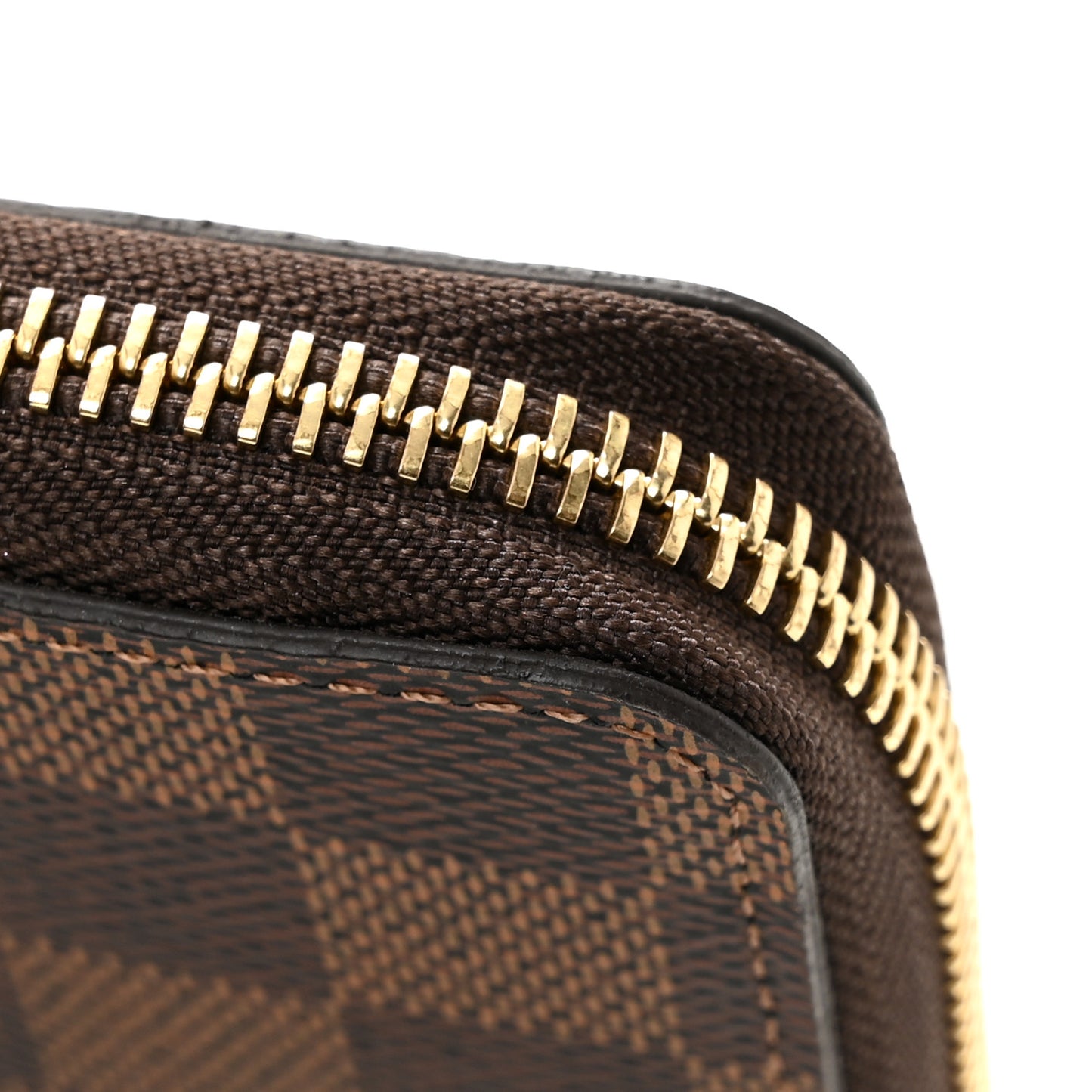 Damier Ebene Clemence Wallet Cherry