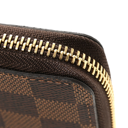 Louis Vuitton Damier Ebene Clemence Wallet Cherry 8 of 8