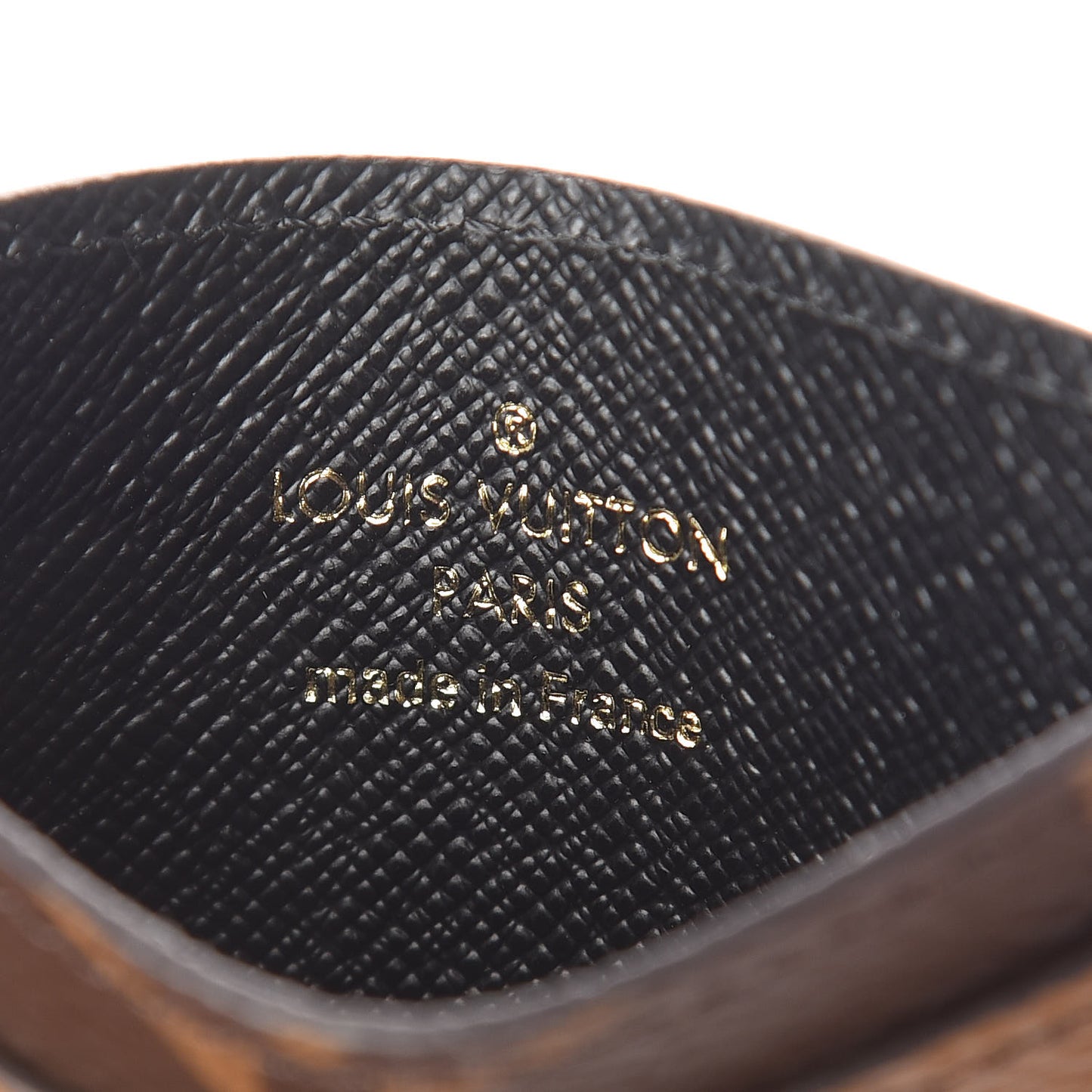 Reverse Monogram Card Holder