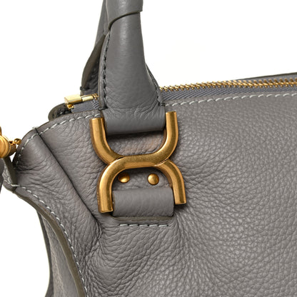 Chloe Calfskin Medium Marcie Satchel Cashmere Grey 10 of 13