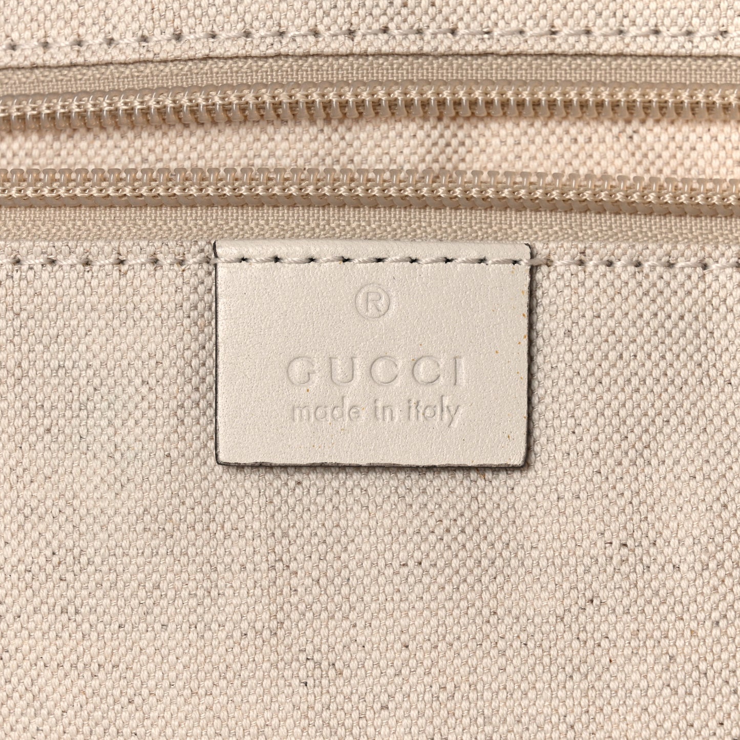 Canvas Flora Infinity Large Tote White