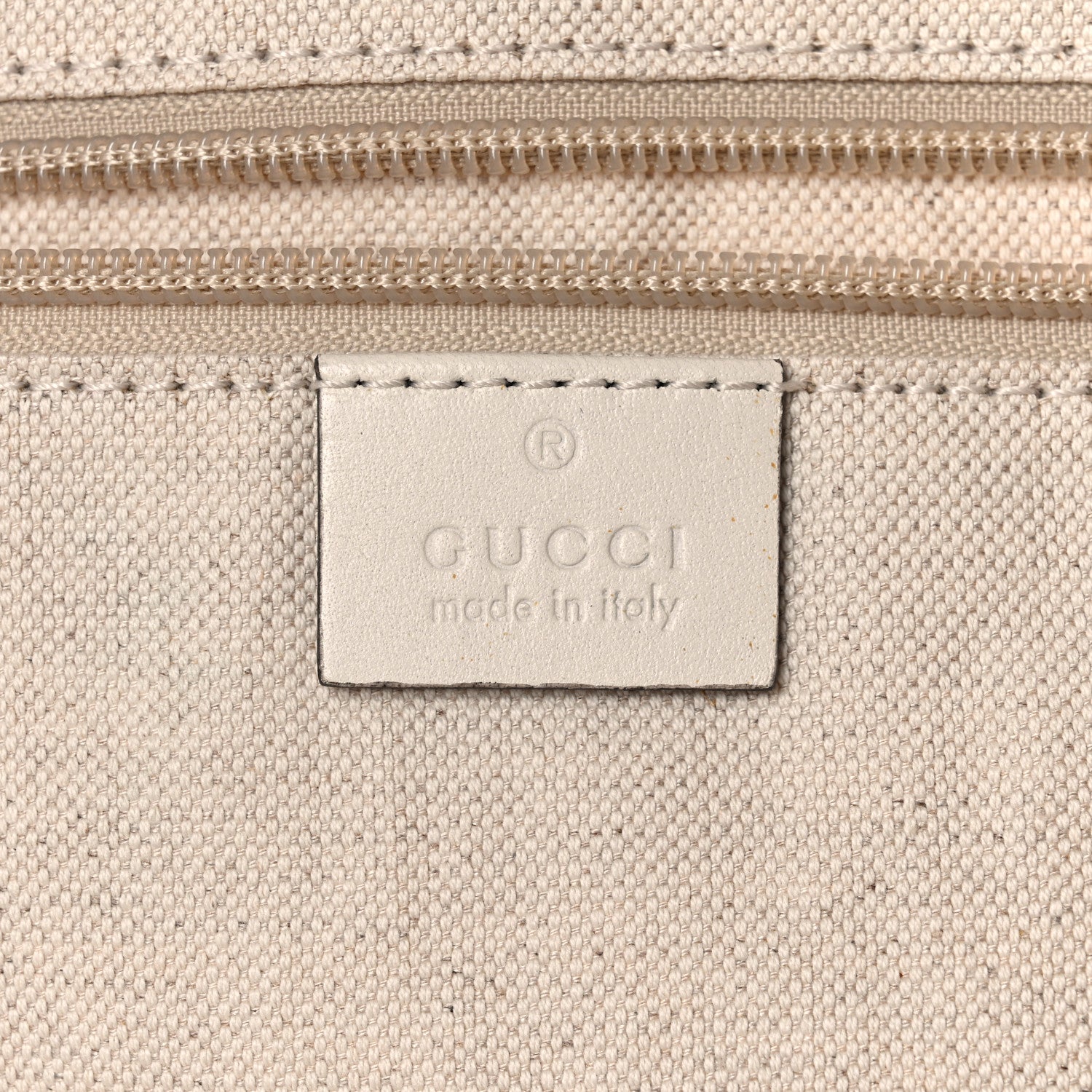 Gucci Canvas Flora Infinity Large Tote White 7 of 11