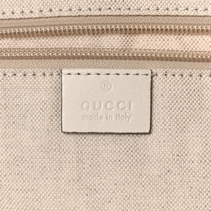 Gucci Canvas Flora Infinity Large Tote White 7 of 11