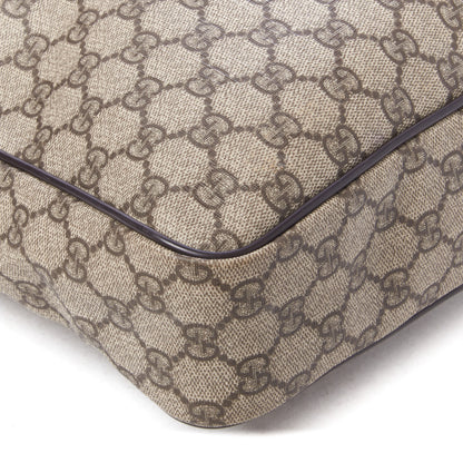 Gucci GG Plus Monogram Medium Messenger Bag Dark Brown 6 of 8
