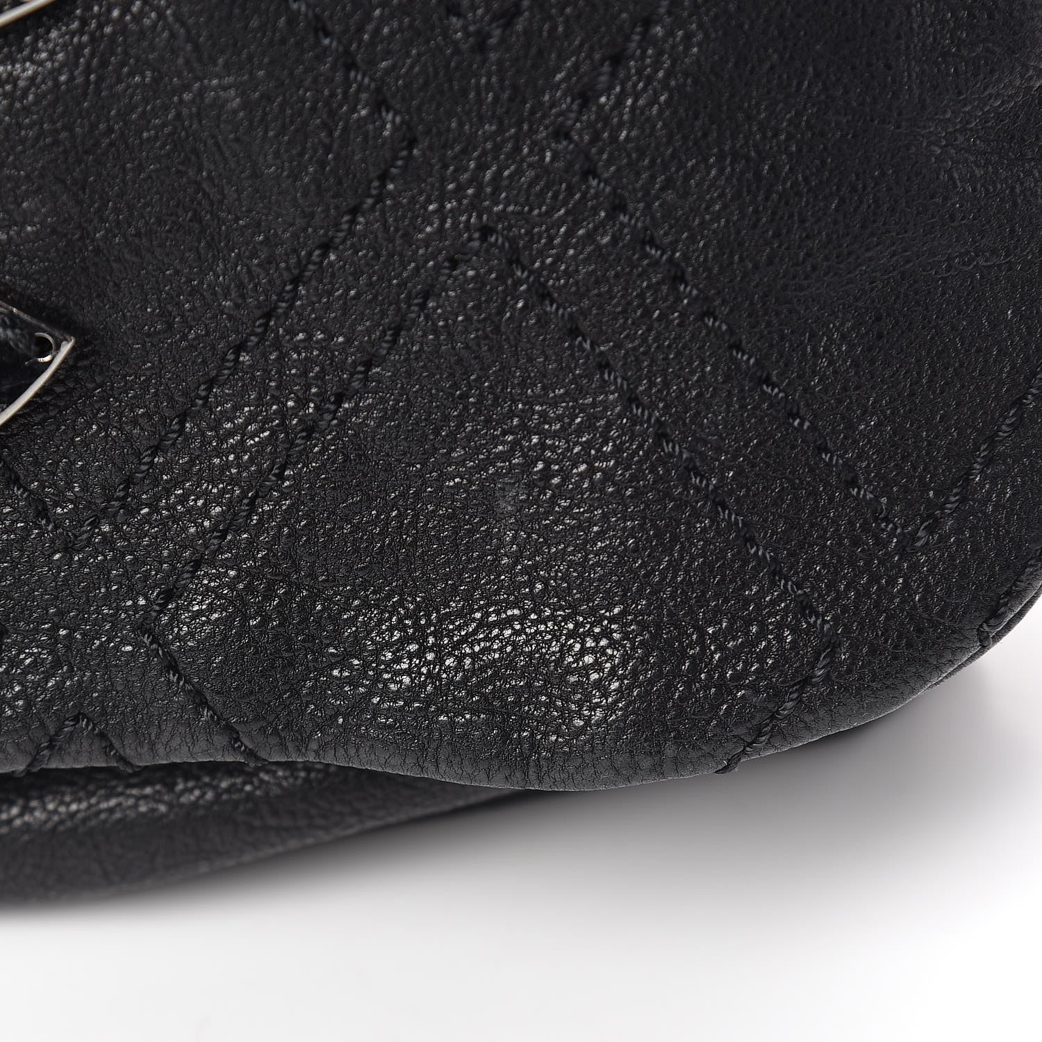 Chanel Calfskin Diamond Stitch Large Messenger Black 12 of 13