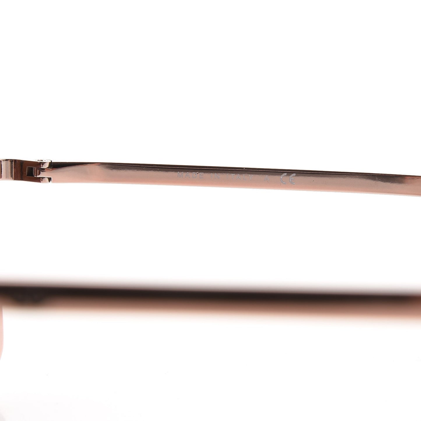 Metal Pilot Summer Sunglasses 4224 Rose Gold