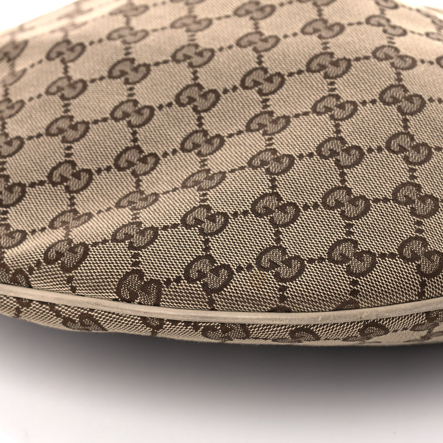 Monogram Medium Wave Hobo Cream
