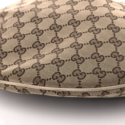 Gucci Monogram Medium Wave Hobo Cream 10 of 13