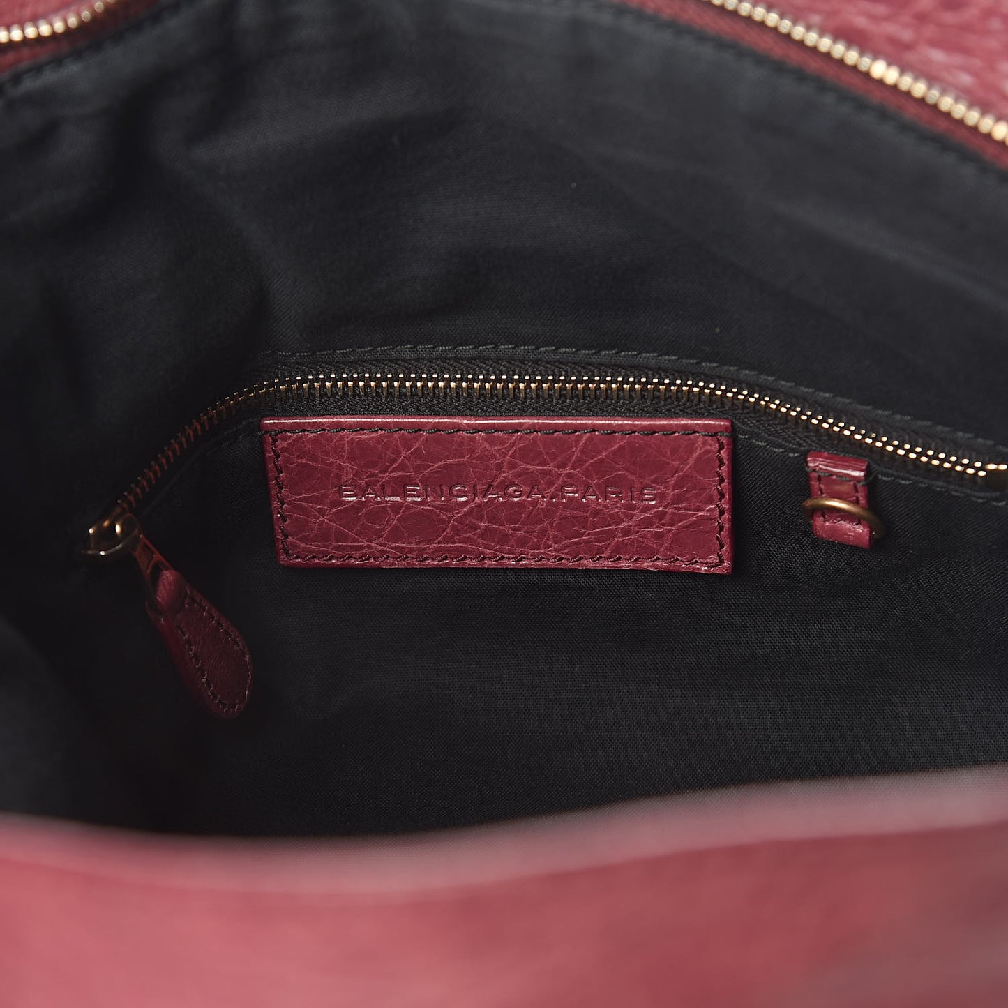 Agneau Giant 12 Rose Gold Hardware Premier Clutch Cassis