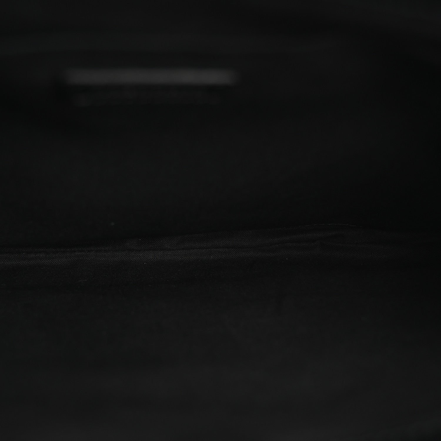 Balenciaga Calfskin Cotton Canvas Logo Clutch Black 5 of 7