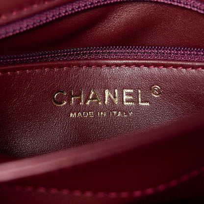 Chanel Calfskin Quilted Coco Lady Flap Burgundy 6 of 12