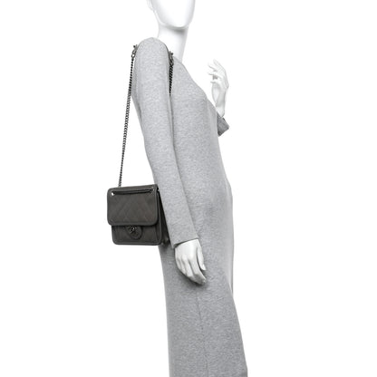Chanel Calfskin Quilted Mini French Riviera Flap Grey 2 of 11