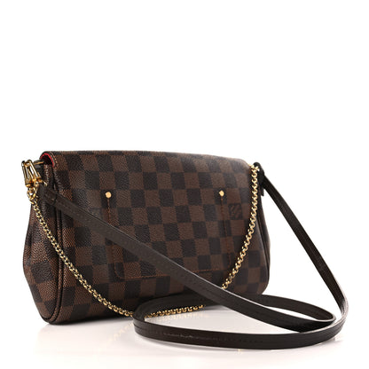 Louis Vuitton Damier Ebene Favorite MM 2 of 9