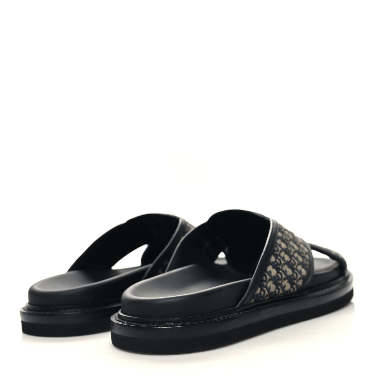 Christian Dior Oblique Mens Aqua Sandal 40 Blue 4 of 9