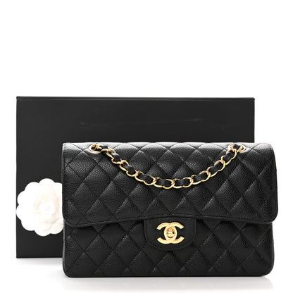 Chanel Caviar Quilted Small Double Flap Black 11 of 11