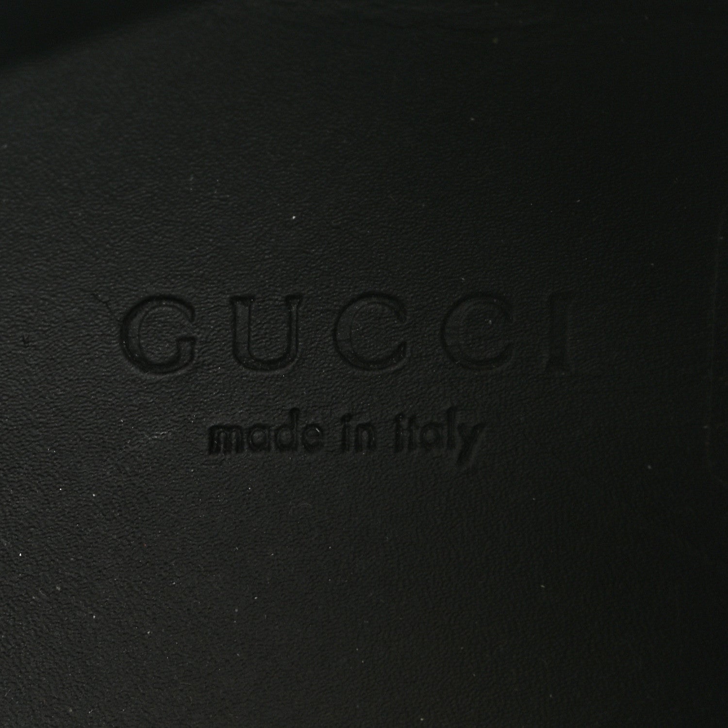 Gucci GG Supreme Monogram Magnum Calfskin Interlocking G Womens Lug Sole Ankle Boots 35 Beige Ebony Black 6 of 10