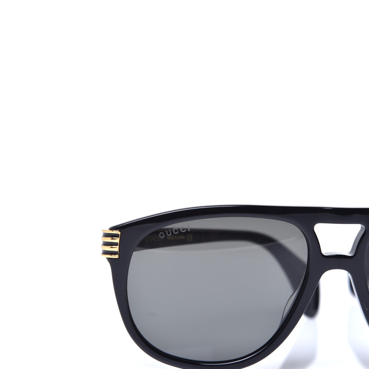 Acetate Aviator Sunglasses GG0525S Black